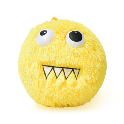 PVC Innenkugel Stoff Sensorische TPR Fuzzy Ball Plush Spielzeug für Hand-Auge-Koordination