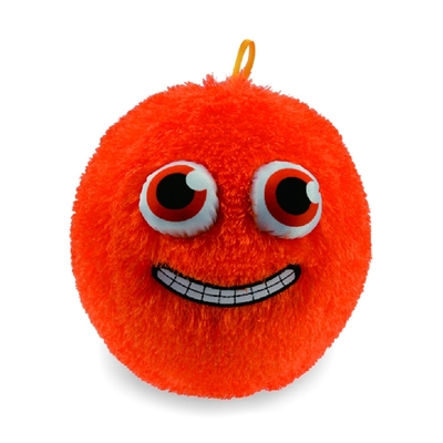 PVC Innenkugel Stoff Sensorische TPR Fuzzy Ball Plush Spielzeug für Hand-Auge-Koordination