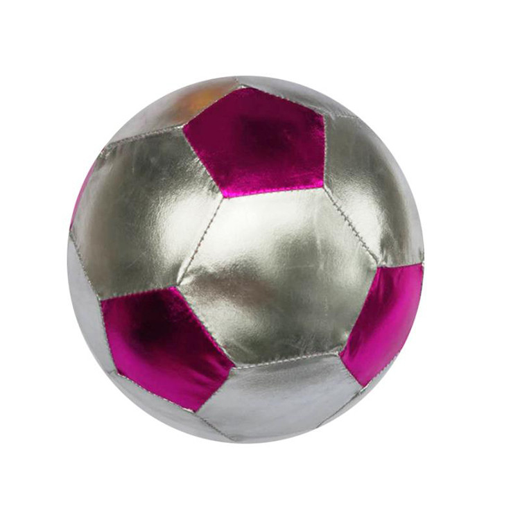 Unisex 60 cm glänzendes Polyester Gewebe Umweltschonendes PVC Fußball für Kinder