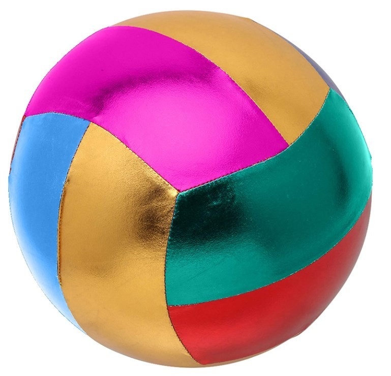 Plastiknetz und aufblasbares Spielzeug Riesenstoff Stoff Fußball für Kinder 50 cm Durchmesser