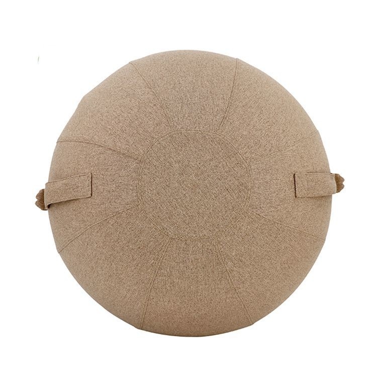 Stoff Waschbares Pilates Sitzball Staubdichtes Schutzgehäuse Schlupfbedeckung Sportstudio Fitness Yoga Ballbedeckung