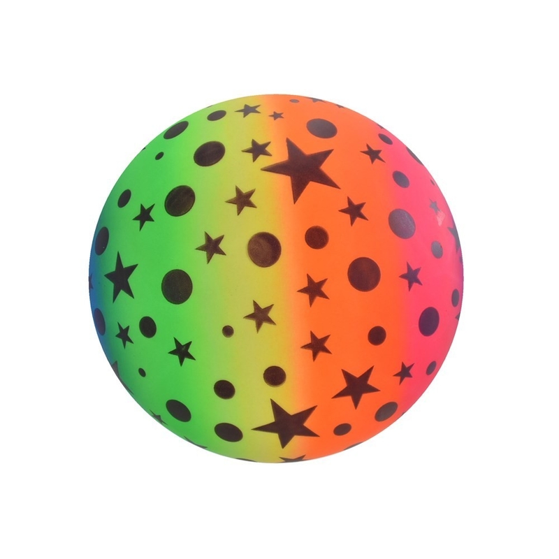 5-7 Jahre Altersbereich 9 &quot;Aufgeblasene Regenbogensterne Mondkugeln für Jugendliche Spielzeit