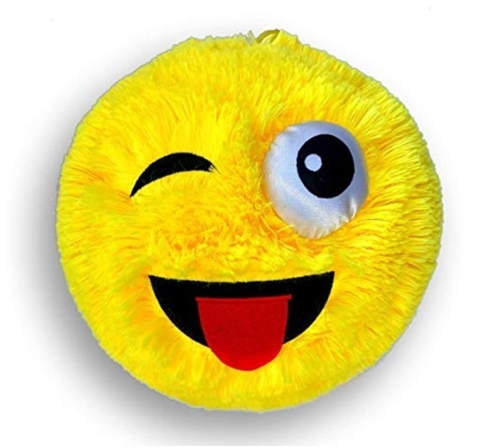 Geschlecht Unisex 9&quot; Pelziger Ball mit Augen OEM ODM Akzeptiert Perfekte Stresskugeln