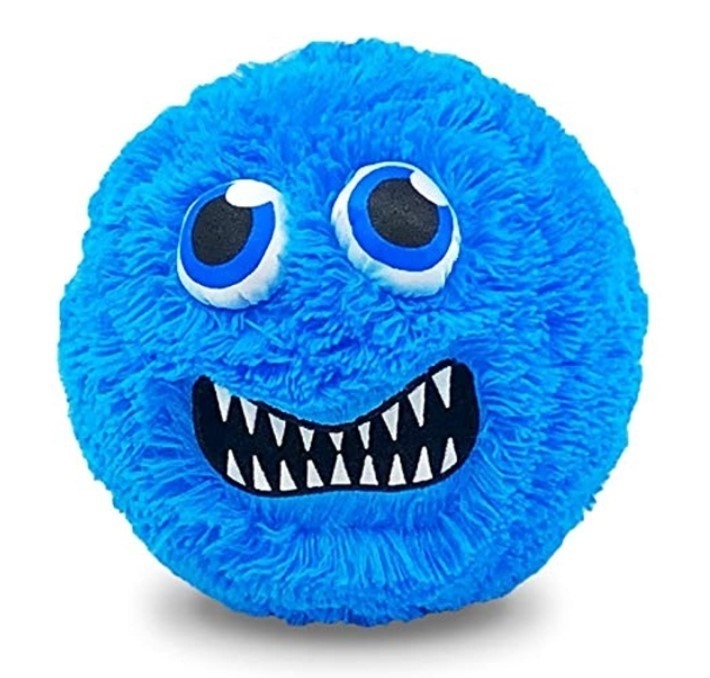 2 bis 4 Jahre Altersbereich 9 &quot;Furry Friendz Ball Aufblasbar Plush Fuzzy Ball Sprung 23cm Kinder Spaß Geschenk