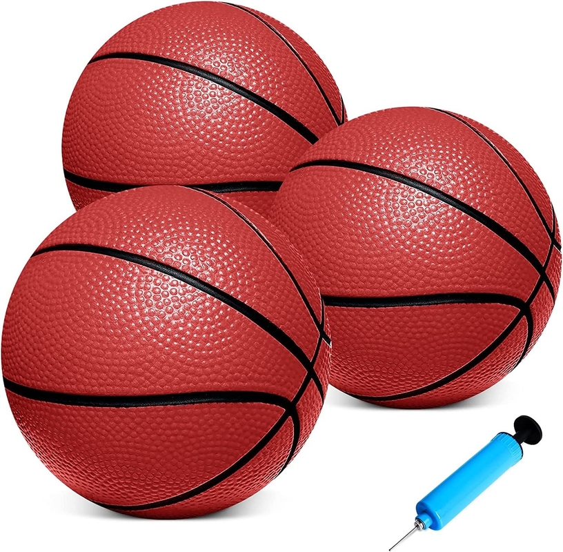 Farbenfrohe kleine Wasserkugel Kinder Basketball Strandkugel Customized LOGO Mini Size PVC Spielzeug