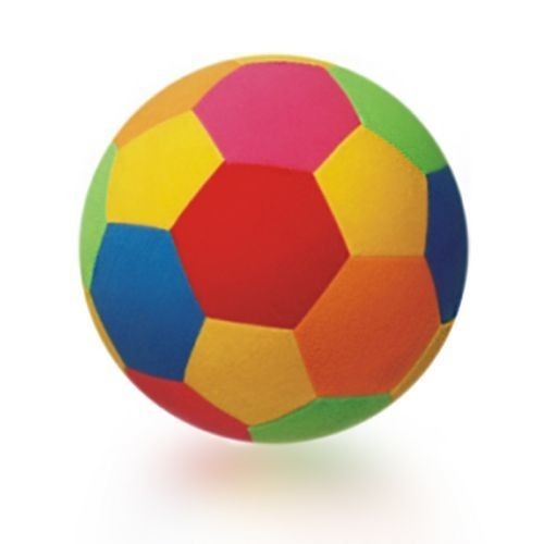 Stoff-Spielzeug-Ball aufblasbar PVC-Fußball mit Mesh-Tüchern für Kinder Spielen