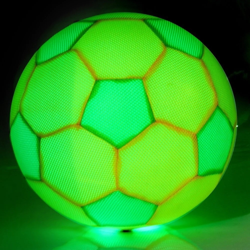 BM-B-006 0 bis 24 Monate Altersbereich Weiches Neues Mesh LED Fußball