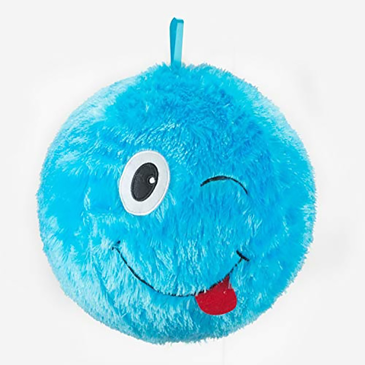 Unisex Fuss glückliche und hässliche Gesichter Plüsch-Spielzeug-Ball aufblasbares Sprunggewebe PVC-Ball