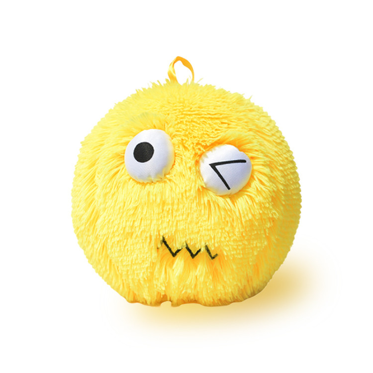 Dekoration Fuzzy 23cm Neon Monster Ball Sortiment für Unisex